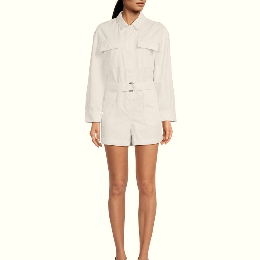2/$15 FLAW** NWT Gianni Bini Charlie Denim Romper Size 12?* READ Firm Price